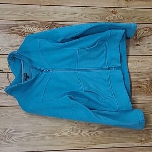 Soft Effect Women’s Zip up Fleece Sweater (size S)